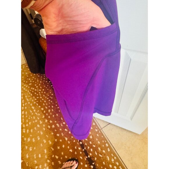 NWT Sweaty Betty Purple Racerback Power Workout Tennis Golf Skort Dress Sz 8 - Picture 4 of 11